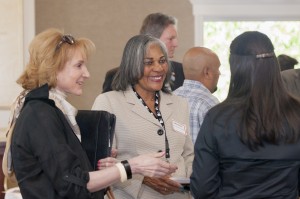 (Center) Emma Maxey, Manager Supplier Diversity, Golden State Water Company